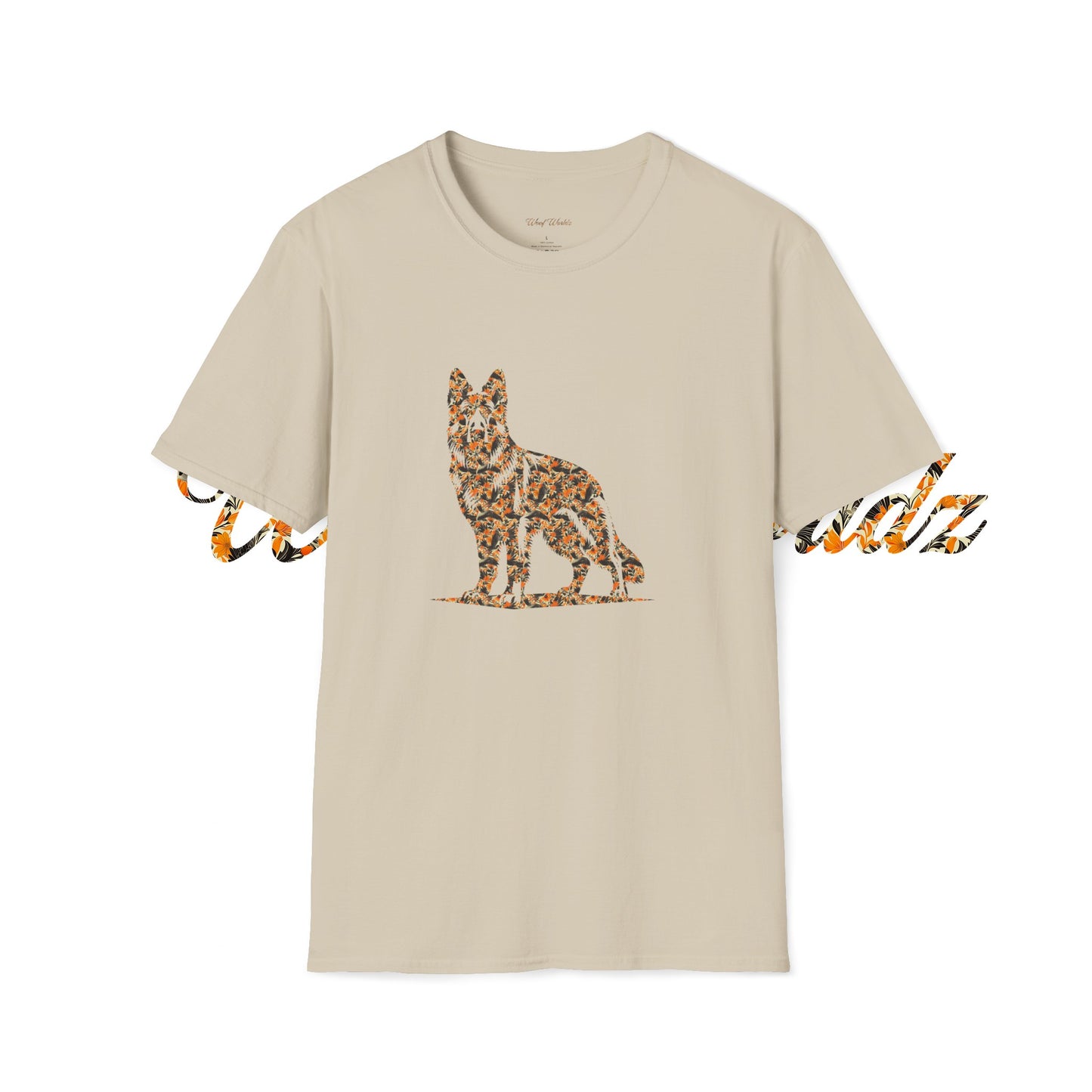 German Shepard - 3 Unisex Softstyle T-Shirt