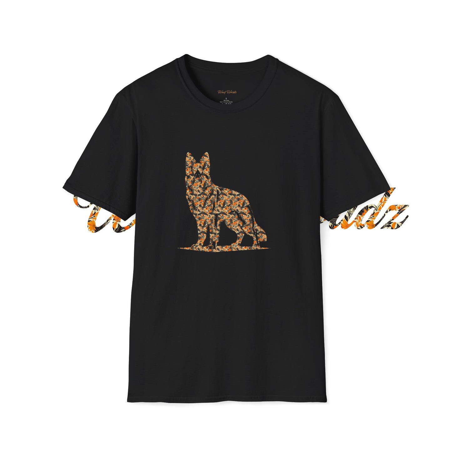 German Shepard - 3 Unisex Softstyle T-Shirt