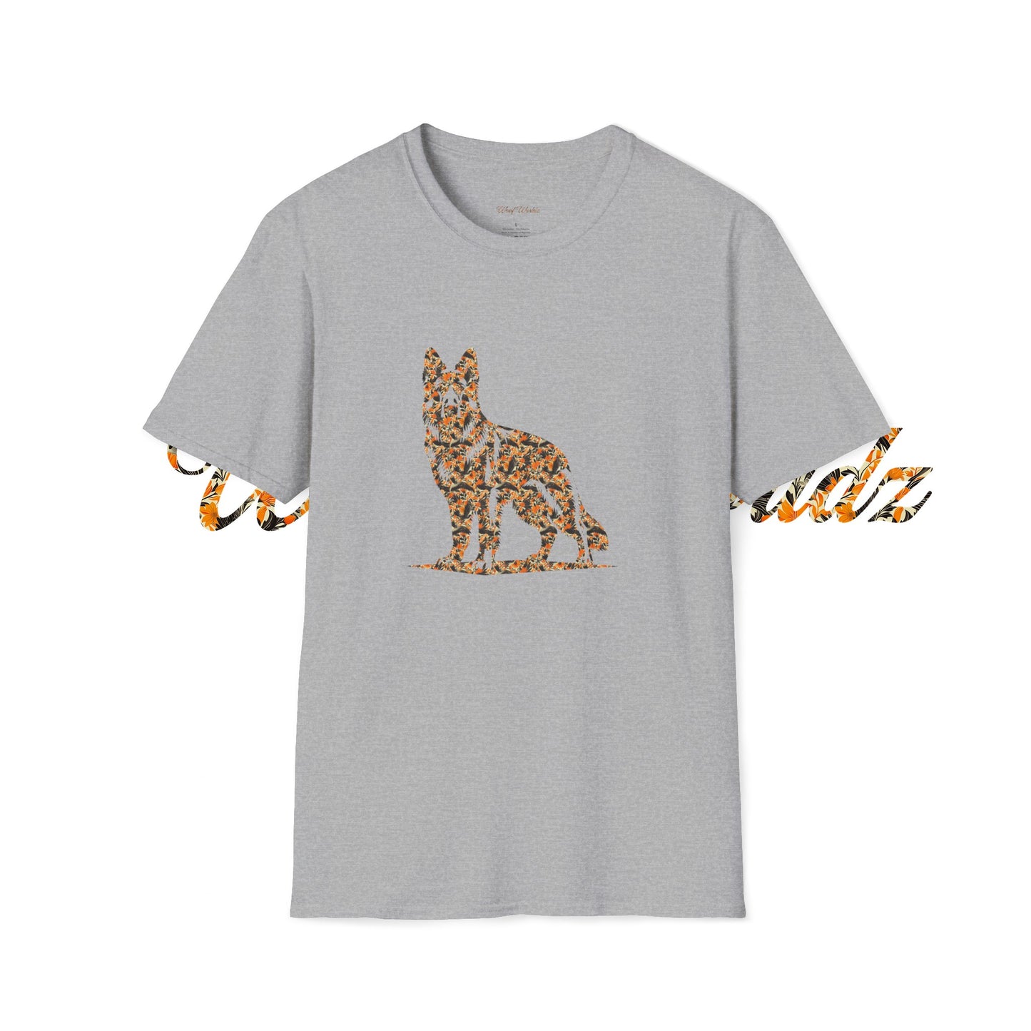 German Shepard - 3 Unisex Softstyle T-Shirt